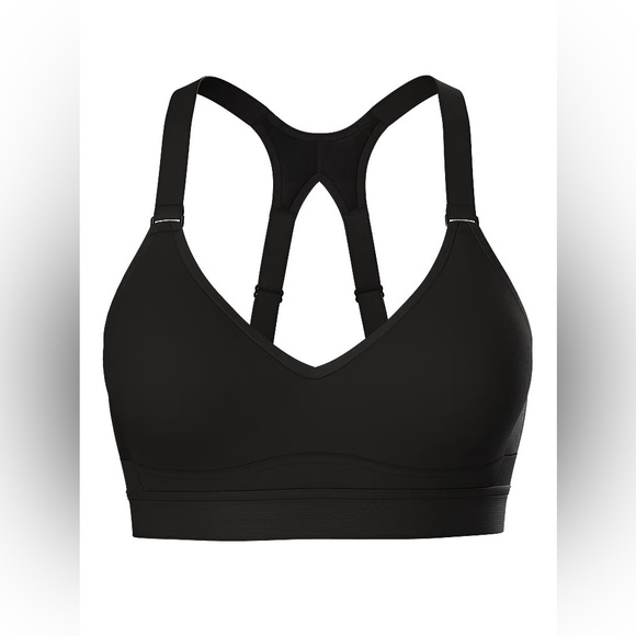 Victorias Secret Incredible Plunge Sports Bra | Black | NWT - Picture 1 of 6